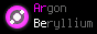 Argon Beryllium