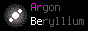 Argon Beryllium